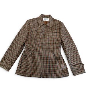 Character Women's 80's Plaid Jacket Blazer